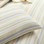 Colcha Lush Decor Solange Stripe Kantha Triangle Home Fashions 16T007635 algodón tejido 3 piezas tamaño matrimonial Quee