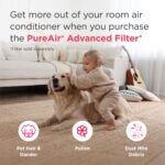 Aire acondicionado portátil 3 en 1 Frigidaire FHPC102AC1 10000 BTU ASHRAE 6500 BTU DOE deshumidificador modo seco para e