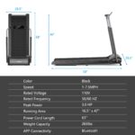 Caminadora plegable Goplus Superfit motor 3.0HP pantalla tactil LED soporte telefono Bluetooth 7.5 MPH