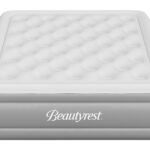Colchón de aire Queen elevado Beautyrest Skyrise AMZSIMSK917PQN construcción bobina soporte de borde bomba externa vinil