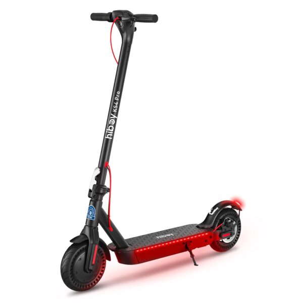 Hiboy KS4 Pro Electric Scooter, 500W Motor (750W Peak), 10" Honeycomb Tires, Up to 25 Miles Range, 19 MPH Foldable Elect