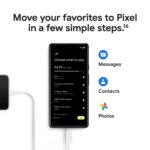Smartphone Google Pixel 6 GA03900-US 5G 256GB cámara gran angular y ultraancha Android color negro tormentoso