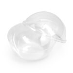 Recipientes para ensalada 21 oz con tapa Restaurantware RWP0574C plástico transparente desechable hermético paquete de 5