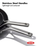 Batería de cocina juego de ollas y sartenes OXO CC004748-001 10 piezas cerámica anodizada dura antiadherente libre de PF