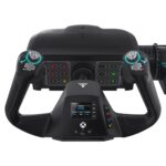 Sistema de control de vuelo Turtle Beach VelocityOne Flight TBS-0715-02 yoke acelerador cuádruple rueda de compensación