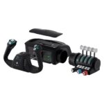 Sistema de control de vuelo Turtle Beach VelocityOne Flight TBS-0715-02 yoke acelerador cuádruple rueda de compensación