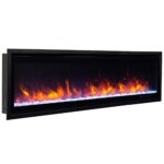 Chimenea Eléctrica Inteligente J&R Kennedy II EF-WM504 | 60 Pulgadas, 5000 BTU, Empotrada o en Superficie, Control por A