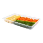 Charolas gastronorm tamaño completo Restaurantware RWT0056-10 2.5 pulgadas profundidad congelables resistentes a roturas