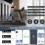 Cinta de correr eléctrica Sporfit SP37466 3.75 HP plegable inclinación automática 0 a 15 grados 4 altavoces Bluetooth ci