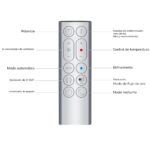 Purificador de aire calentador y ventilador Dyson HP07 blanco plata cobertura amplia para hogar