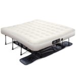Cama de aire inflable Ivation EZ-Bed IVIAEZBA360BG King tecnología Deflate Defender bomba automática doble material lami