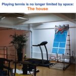 EasyGo Product Entrenador de tenis – Equipo de entrenamiento de práctica profesional – Entrenamiento real – Gotas de bol