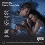 Purificador de aire Medify Air MA-40-UV-W2 filtro HEPA H14 con luz UV cobertura 5882.5 pies cuadrados por hora para humo