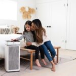 Purificador de aire Medify Air MA-40-UV-W2 filtro HEPA H14 con luz UV cobertura 5882.5 pies cuadrados por hora para humo