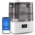 Humidificadores LEVOIT 6L Niebla Calida y Fria Paquete Dormitorio Hogar con Sensor de Humedad Difusor Aceite Esencial