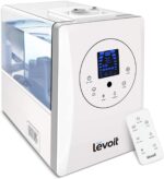 Humidificadores LEVOIT 6L Niebla Calida y Fria Paquete Dormitorio Hogar con Sensor de Humedad Difusor Aceite Esencial