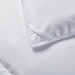 Edredon de Plumon y Plumas Beautyrest para Todas las Estaciones Peso Medio Talla King Blanco con Pestanas en Esquinas