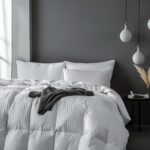 Beautyrest Blue Ridge Home Fashions BT-DC-51 edredón plumón de ganso blanco húngaro King 750 poder de relleno 500 hilos