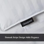Beautyrest Blue Ridge Home Fashions BT-DC-51 edredón plumón de ganso blanco húngaro King 750 poder de relleno 500 hilos