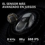 Logitech G PRO X Superlight 2 Ratón inalámbrico para juegos, 60g Pro-Grade con 5 botones programables, sensor 44k DPI, t