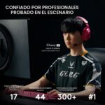 Logitech G PRO X Superlight 2 Ratón inalámbrico para juegos, 60g Pro-Grade con 5 botones programables, sensor 44k DPI, t