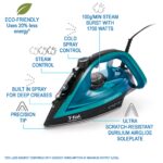 Plancha de Vapor T-fal Ultraglide FV5841U0 1800 W Suela Durilium AirGlide Antigoteo Apagado Automático