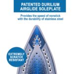 Plancha de Vapor T-fal Ultraglide FV5841U0 1800 W Suela Durilium AirGlide Antigoteo Apagado Automático