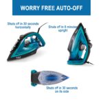 Plancha de Vapor T-fal Ultraglide FV5841U0 1800 W Suela Durilium AirGlide Antigoteo Apagado Automático