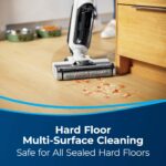 Trapeador Aspirador Inalámbrico BISSELL TurboClean 3548 Multisuelo Húmedo/Seco para Pisos Duros