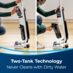 Trapeador Aspirador Inalámbrico BISSELL TurboClean 3548 Multisuelo Húmedo/Seco para Pisos Duros