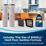 Trapeador Aspirador Inalámbrico BISSELL TurboClean 3548 Multisuelo Húmedo/Seco para Pisos Duros