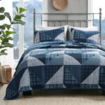 Edredón reversible estilo cabaña Woolrich E&E Co. Ltd DBA JLA Home WR13-3472 3 piezas King California King todas las est
