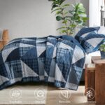 Edredón reversible estilo cabaña Woolrich E&E Co. Ltd DBA JLA Home WR13-3472 3 piezas King California King todas las est