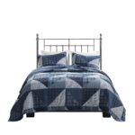 Edredón reversible estilo cabaña Woolrich E&E Co. Ltd DBA JLA Home WR13-3472 3 piezas King California King todas las est