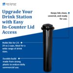 Dispensador tapas EZ-Fit San Jamar CFS Brands L2200C