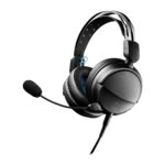 Auriculares Audio-Technica ATH-GL3BK cerrados para juegos con micrófono negro