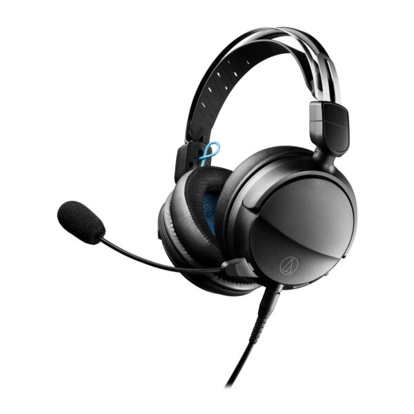 Auriculares Audio-Technica ATH-GL3BK cerrados para juegos con micrófono negro