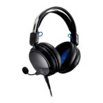 Auriculares Audio-Technica ATH-GL3BK cerrados para juegos con micrófono negro