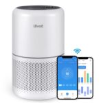 Purificador de Aire LEVOIT Core 600S filtro HEPA H13 WiFi inteligente para habitaciones grandes hasta 147 m2 ruido blanc