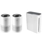 Purificador de Aire LEVOIT Vital 100 filtro HEPA H13 lavable para habitaciones grandes mascotas alergias fumadores blanc