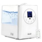 Humidificador LEVOIT 6L Niebla Calida y Fria con Sensor Humedad y Aceite Esencial Dormitorio