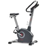 Bicicleta Estática Upright Sunny Health Fitness SF-B220045 Resistencia Magnética Volante 9lb Asiento Ajustable Bluetooth