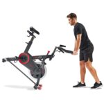 Bicicleta de ciclismo interior Sunny Health Fitness SF-B1805SMART magnética volante 44 libras resistencia microajustable