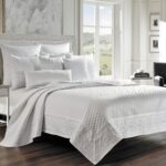 Colcha Five Queens Court Lincoln 2746020KCOV tamaño Cal King blanca 108 x 94 pulgadas