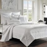 Colcha Five Queens Court Lincoln 2746020KCOV tamaño Cal King blanca 108 x 94 pulgadas