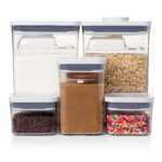 Juego de recipientes POP y moldes para hornear OXO Good Grips 28 piezas contenedores hermeticos con tapa y refractarios