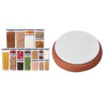 Juego de recipientes POP OXO Good Grips 20 piezas con contenedor para azúcar morena almacenamiento de alimentos hermétic