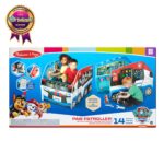 Melissa & Doug PAW Patrol Centro de actividades de madera Paw Patroller Espacio de juego multicara - Certificado FSC