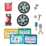 Melissa & Doug PAW Patrol Centro de actividades de madera Paw Patroller Espacio de juego multicara - Certificado FSC