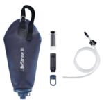Filtro de Agua por Gravedad Portátil para Camping LifeStraw Peak Series LSPSF3MBWW 3 Litros Azul Montaña